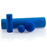 softX® Faszien-Set Pro, Reha, Rolle, Selbst Massage, Sport, Therapie, 4-tlg