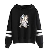 GUGU Herbst Und Winter Exquisite Mode Gacha Life Printed Hoodie Unisex Sweatshirt Pullover, Baumw