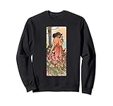 Junge Frau Nelken Blumen Jugendstil Alphonse Mucha Sw