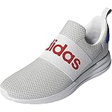 adidas Men's Lite Racer Adapt 4.0 Running Shoes, White/Vivid Red/Team Royal Blue, 11