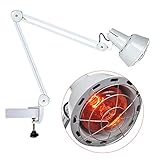 Infrarotlampe, rotlichtlampe wärmelampe Infrarot-Wärmestrahler Rotlicht Strahler Infrarotlichttherapie, 275W