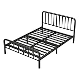 GLJ Rahmenbett, Gepolsterter Plattform-Bettrahmen, Anti-Rutsch-Unterstützung, Einfache Montage, Stauraum Unter Dem Bett, Geräuschfrei, für Ersatzschlafzimmer (Size : 1.2 * 2m)