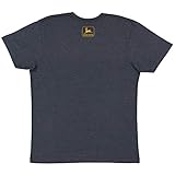 John Deere Genuine Quality Equipment & Service T-Shirt (Large) Navy