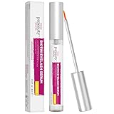 Wimpernserum Biotin Augenbrauenserum, Lash Boost, länger und dicker aussehende Wimpern und Augenbrauen, Enhancer mit Biotin, Rizinusöl, Vitamin E – Pureauty Naturals – 4