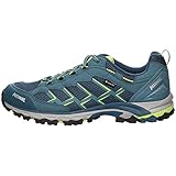 Meindl Herren Caribe GTX Schuhe, dunkelgrün-Lemon, UK 12