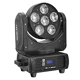 ETEC LED Moving Head Pacto Wash COB-630 Washlight 6x30 Watt RGB Spot Beam Moving Lig