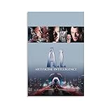 Künstlicher Intelligenz AI-Film 2001 Science Fiction Plott, Poster, Leinwand-Kunst, Poster, Wandkunst, modernes Familienschlafzimmerdekor, Poster, 50 x 75