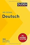 Abi genial Deutsch: Das Schnell-Merk-System (Duden SMS - Schnell-Merk-System)