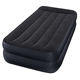 Intex Pillow Rest Raised Luftbett - Twin - 99 x 191 x 42 cm - Mit eingebaute elektrische Pump