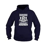 Zoko Apparel Lustiges Engineering Shirt, Engineering Geschenk, Ingenieur Geschenk, Ingenieur Shirt, Geschenk für Ingenieure, Software-Ingenieur, Maschinenbauer Unisex-Shirt, Hoodie Navy, L