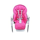 Aveanit Peg Perego Prima Pappa Zero 3 Bezug Hochstuhl Kissen Ersatzbezug Babystuhl Wasserdicht Rosa - Pink