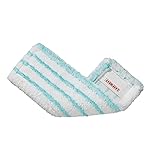 Leifheit Wiper Cover Profi XL Micro Duo Microfiber Mop Pad Ersatz-Mopps, Weiß und Türk