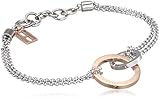 Tommy Hilfiger Casual Core Damen Armband Edelstahl Silber Rosévergoldet 19,5