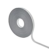 SPEACOUR Reflektorband Chemiefaser Reflektorband Schnur Kleidung Reflektorband, Selbstklebend Reflektorstreifen 1cm*100m Silber Reflektorband für Kleidung, Rucksäcke, Schulranzen, Hosen, Jack