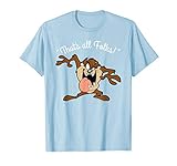 Looney Tunes Taz That's All Folks White T-S