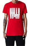 New Era Herren T-Shirt Chicago Bulls Fade rot (M)