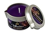 Vibratissimo S/M Kerze 'Crazy Purple' Niedertemperaturkerze in L