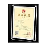 ZDSS Bilderrahmen 2er-Set,Fotorahmen,Acrylmaterial,kann horizontal und vertikal aufgestellt, Stehen Verschiedene Größen zur Auswahl,geeignet für W