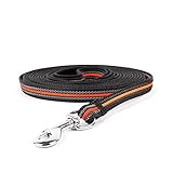 JUNQIAOMY Damengürtel 3m/ 5m/ 10m Haustier Hund Kette Leine Produkte Zubehör Nylon Anti- Rutsch Outdoor Training Haustier Blei Gürtel Weiche gepolsterte Griff H