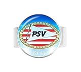 bab Football Club 25 mm Glas Cabochon Halskette Ajax PSV Fußball-Liga Logo Fußballclub Anhänger 3 verstellbare Ringe Schmuck