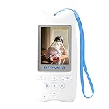 Socobeta Digitales 2-Wege-Talk 2,4 Zoll LED Babyphone Fernüberwachung für Babypflege für Z