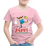 Spreadshirt Pippi Langstrumpf Pippi Hat Spaß Kinder Premium T-Shirt, 134-140, H