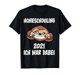 Homeschooling Schüler Geschenk Schulkind Homeoffice Mädchen T-S