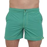 DEBOCHADO® Rocha Basic Coole Badehose Herren stylische Designer Badeshorts Männer Retro Taschen kurz schnelltrock