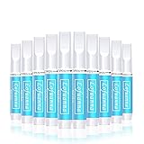 lofuanna 10 Pcs Nagelkleber, Extra stark und schnelltrocknend Nail Glue Salon-Qualität,Schnell Trocknende Nail Art Kleber Tips für die professionelle Nagelverlängerung künstliche Fingernägel (10 PCS)