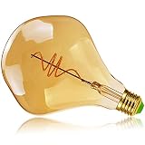 YANUODA Led Glühbirne Vintage Glühbirne G125 Antik Sonderform Edison Glühbirne 4Watts Dimmbare dekorative Glühbirne (Alien)