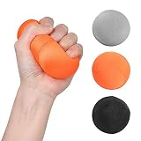 WD&CD Griffbälle 3er-Set, Hand-Therapie-Bälle, Handtrainer Fingertrainer zur Druckentlastung, Kräftigung von Hand und Finger und Lindert Gelenk