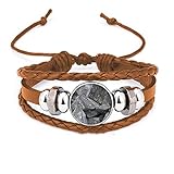 Armband mit dunklen Steinen, Tapete, Moos, Armband, Lederschmuck, O