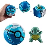 Poké Ball, Pokeball mit Figur, Pokeball, Bälle zum werfen, Pokeball, Mini Figurines Pour Enfants et Adultes Party Celebration Fun Toy Game G