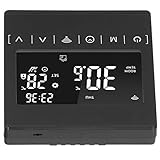 Fußbodenheizungs-Thermostat, Touch-Bedienung Großer LCD-Bildschirm WiFi-Thermostat, Umsteller für Elektrothermische Film-Hängeofen Elektrischer Heizgürtel,