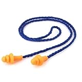 Gehörschutzstöpsel mit Kordel (98 dB, für einen Optimalen Gehörschutz bei der Arbeit und in der Freizeit)