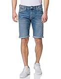 Tommy Jeans Herren Ronnie RLXD Denim HMBC Jeans-Shorts, Hudson Mb Com, NI36