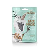 MAD Beauty Disney Gesichtsmaske Olaf aus Frozen die Eiskönigin - feuchtigkeitsspendende & erfrischende Tuchmaske für gepflegte Haut und einen schönen T