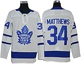 Baloncesto Hockey-Trikot, Ahornblätter,Movie Version Eishockey Jersey #29 NYLANDER #34 Matthews Herren Sweatshirts(Size:XL,Color:34)