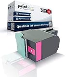 Print-Klex Tonerkartusche kompatibel für Lexmark CX317 CX317dn CX417de CX517de 71B20M0 71B0030 Rot Magenta - Office Line S