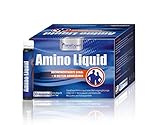 SanaExpert Amino Liquid, 5600mg Aminosäuren-Konzentrat, Nahrungsergänzung für Sportler, BCAAs, Vitamin B6, Ampullen à 25 ml, 30 Stück