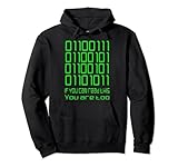 Funny Coding Binäre Programmierung Witze Geek Green Binärecode Pullover H