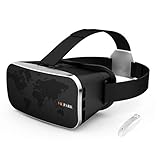 WellingA VR Brille, kompatibel mit iPhone und Android Handy 's bis 6 Zoll z.B. iPhone SE 6 6s 7 8 X XS, Samsung Galaxy S6 S7 S8 S9, Huawei p10 p20,LG G6,002