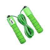 SYXX Springseil, Seil Einstellbare Geschwindigkeitszählung Springseil, Studentenaufnahmeprüfung Fitness Jump Rope Zählen Fitness, Schwamm Springseil, professionelle elektronische Zählung Skipping