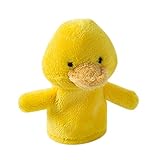 Colcolo Fingerpuppen, Hand Plüsch Tierspielzeug Werbegeschenk für Kinder Pädagogisch - Gelbe E