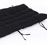 Esszimmerstuhlkissen Sun-Lounger Kissen Pads Gartenmöbel Kissen - Tragbare Garten-Terrasse dicke gepolsterte Bett-Recliner Relaxer-Stuhl-Sitzbezug for Reisen / Urlaub / Innen- / Außenbereich Sitzk