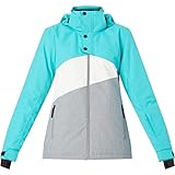 Firefly Damen FF Gisela Jacke, Mintdark/Grey/Melang, 42