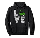 Golfwagen Love Golfschläger Sportliebhaber Fan von Golf Golf Golf Pullover H