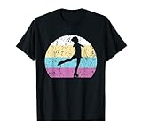 Skaters Vintage Skate Sunset Ice Skating Retro Eiskunstlaufer T-S