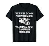 Lustiger Camping Spruch Campen Wohnmobil Dach Zelt Wohnwagen T-S