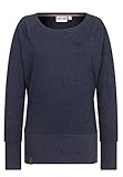 Naketano Female Sweatshirt Groupie, indigo blue melange, XS